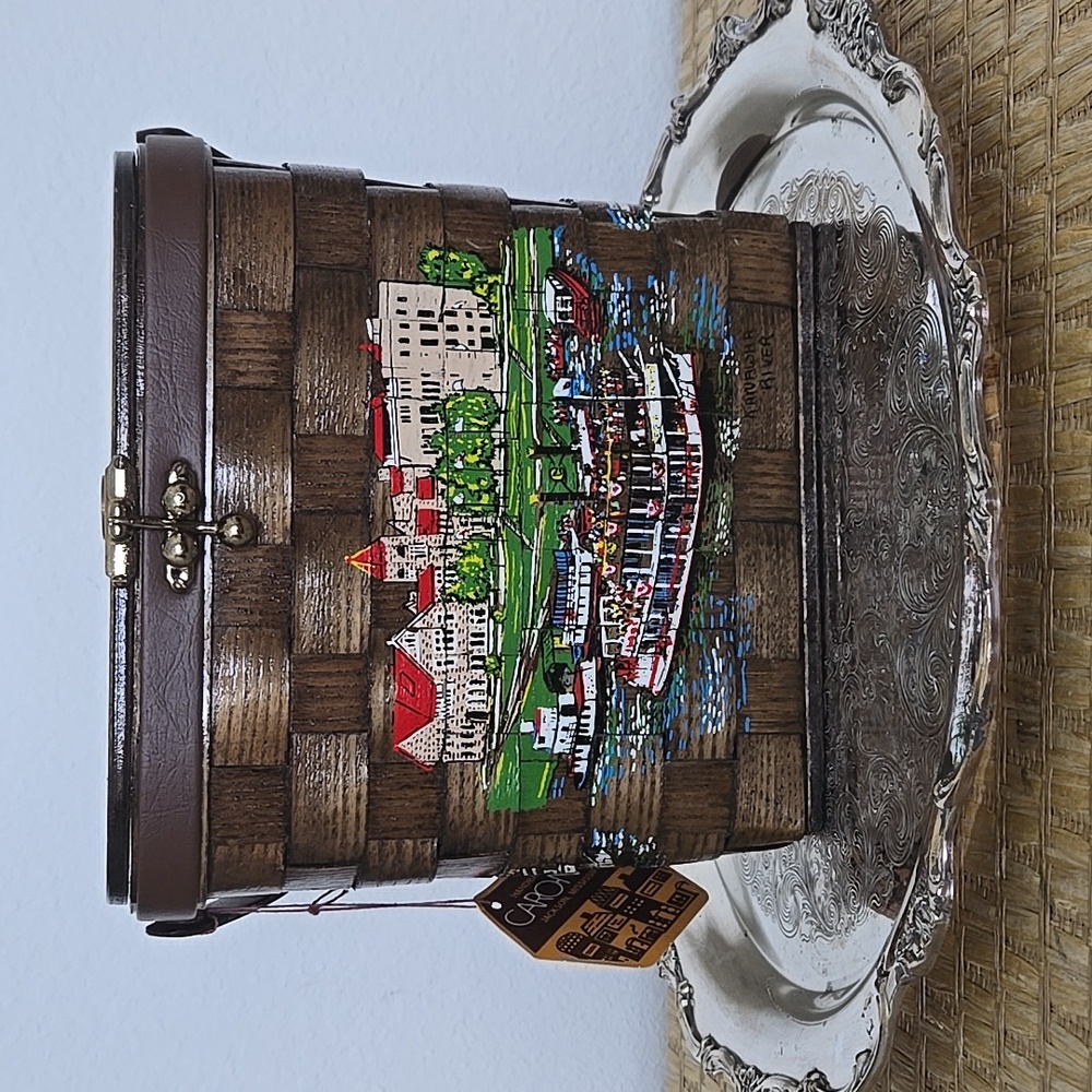 Vintage Caro-Nan Basket Purse - The Vogue, Inc. - Kanawha River